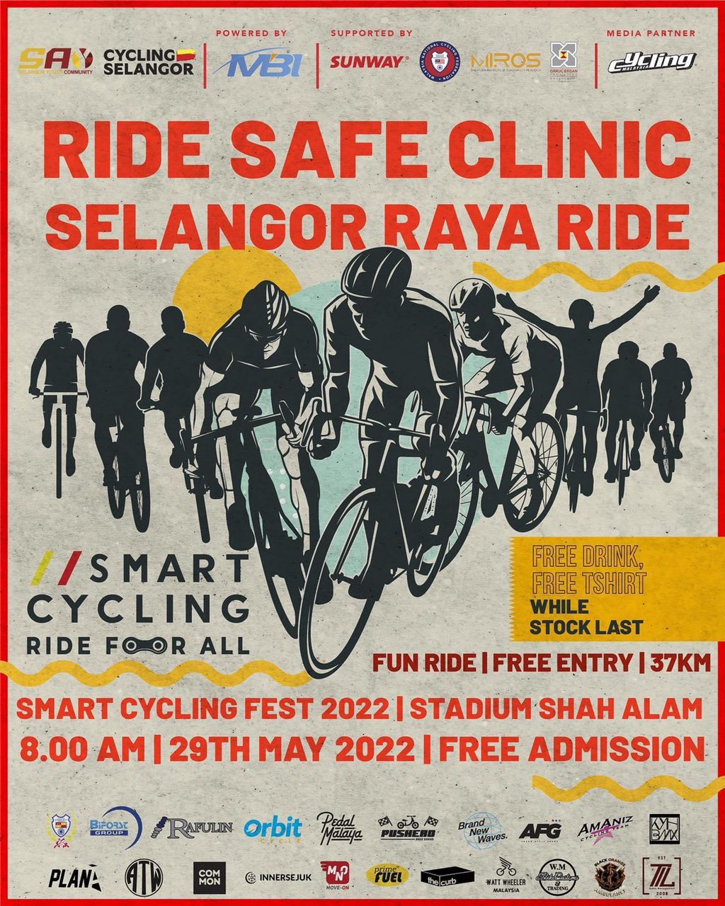 Ride Safe Clinic Selangor Raya Ride